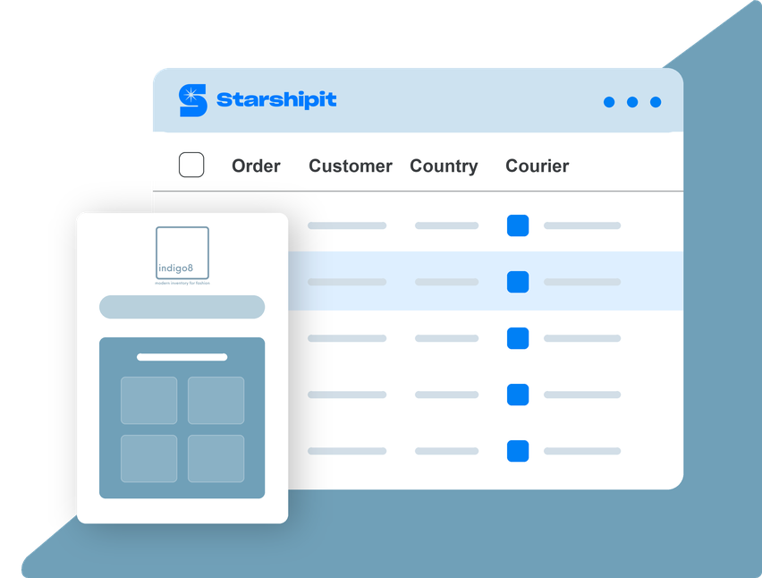 Starshipit and Indigo8 integration Starshipit and Indigo8 integration
