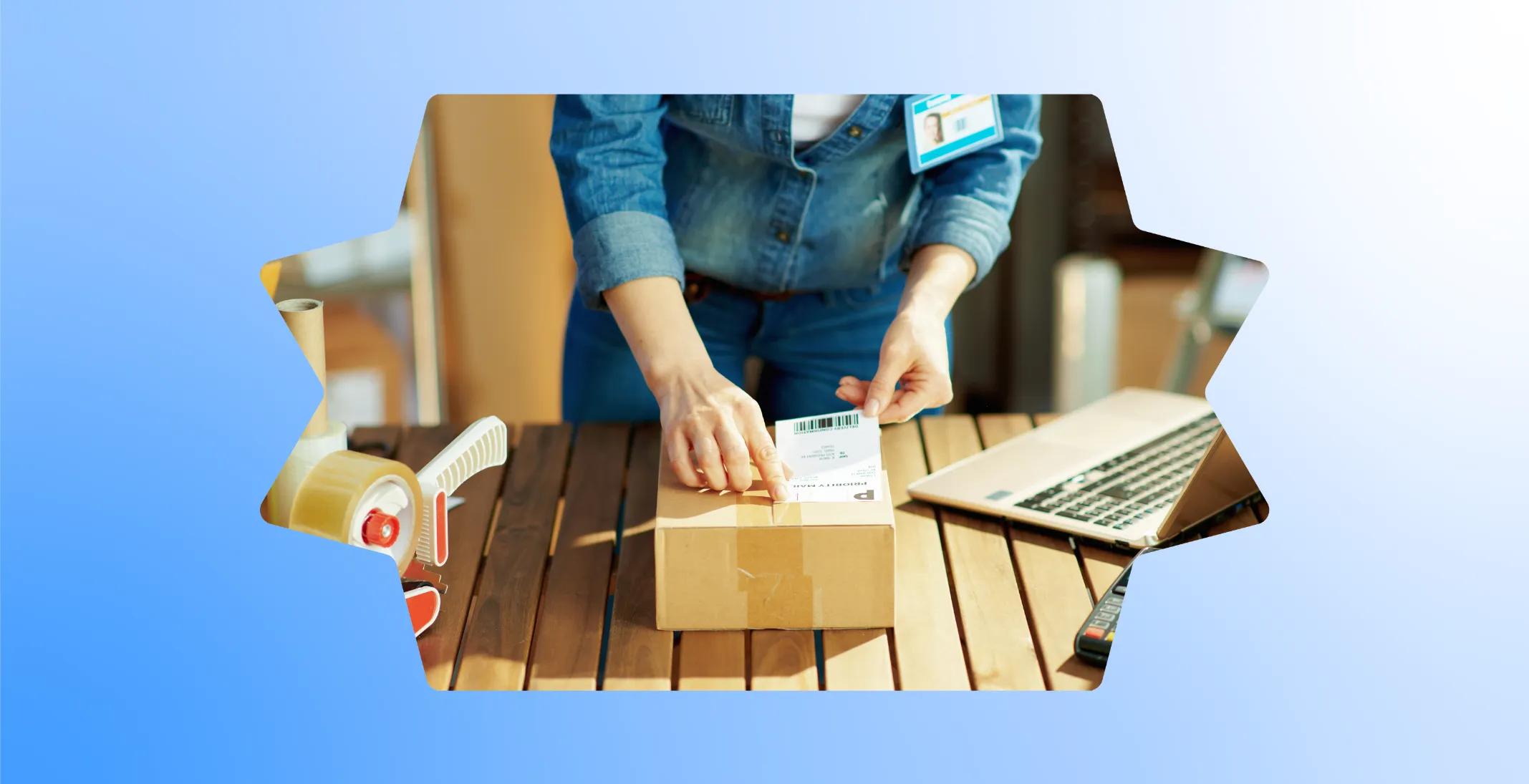 international shipping label guide illustration international shipping label guide illustration