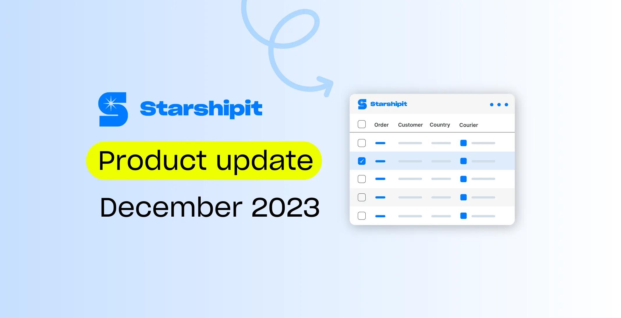 product update december 2023 illustration product update december 2023 illustration