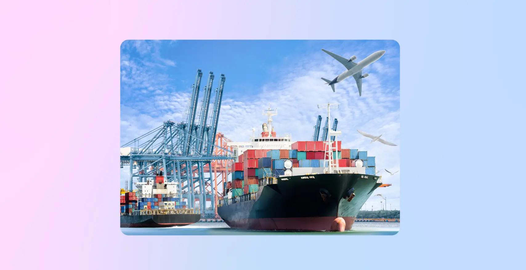 shipping tariffs illustration shipping tariffs illustration