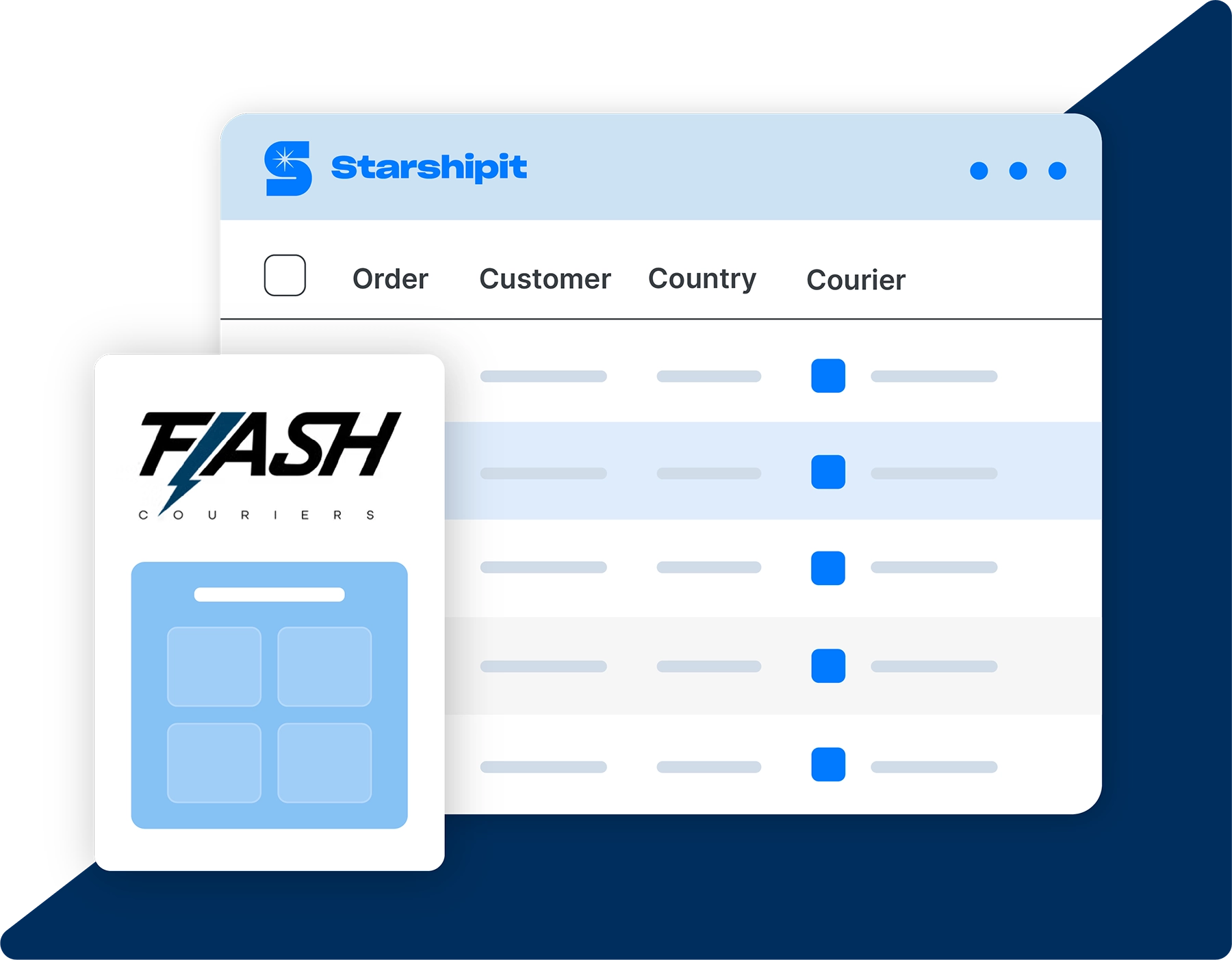 flash couriers media illustration flash couriers media illustration
