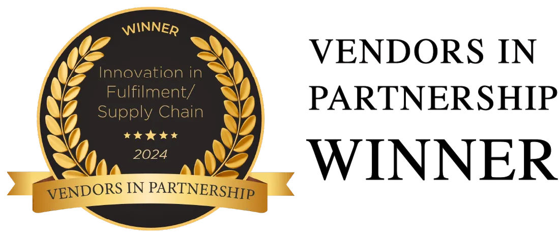 Vendors in Partnership winner for Innovation in Fulfilment/Supply Chain 2024